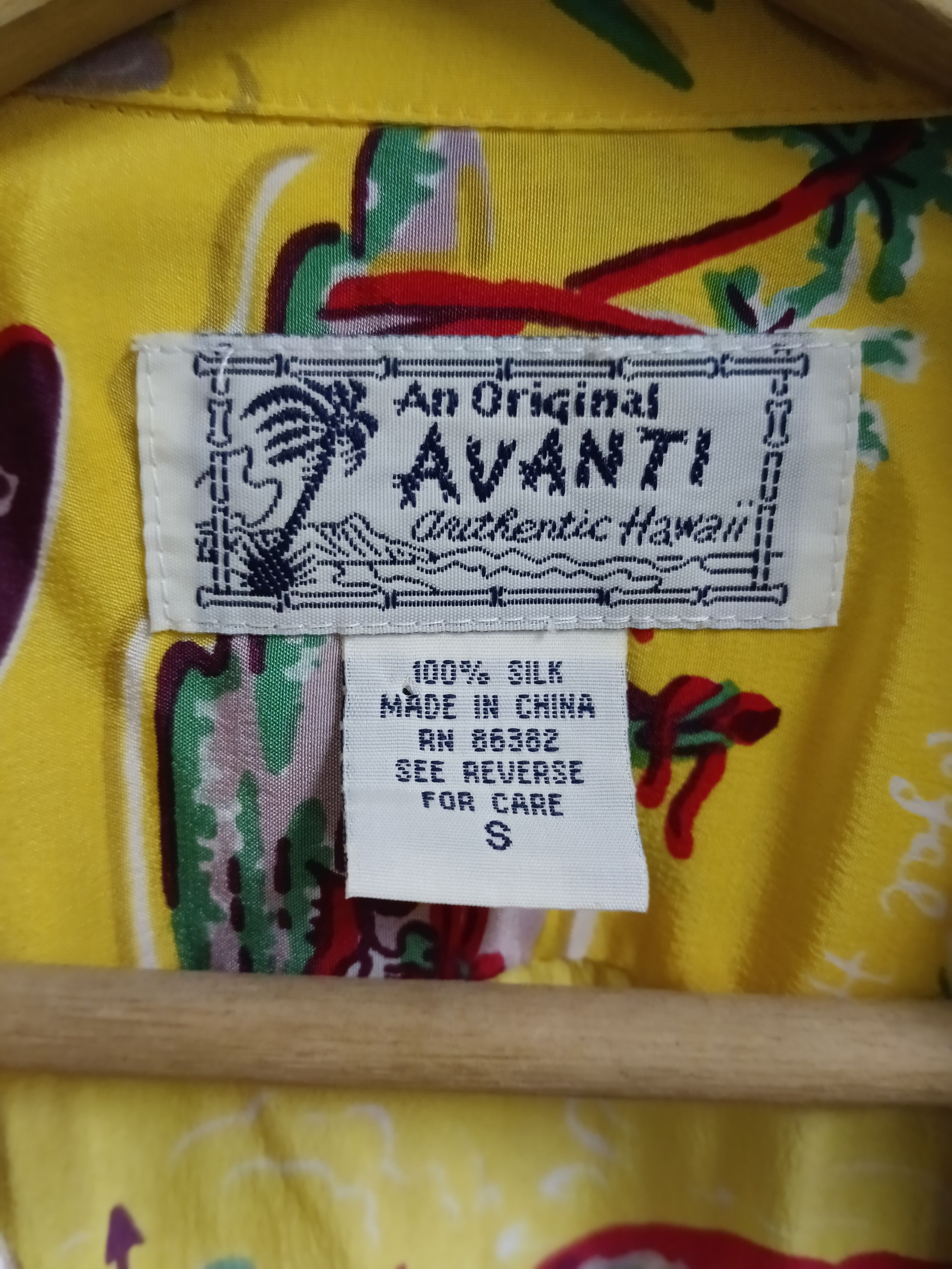 SikSilk × Vintage SiLk FULLPRINT VINTAGE 90s AVANTI HAWAII Size US M / EU 48-50 / 2 - 5 Thumbnail
