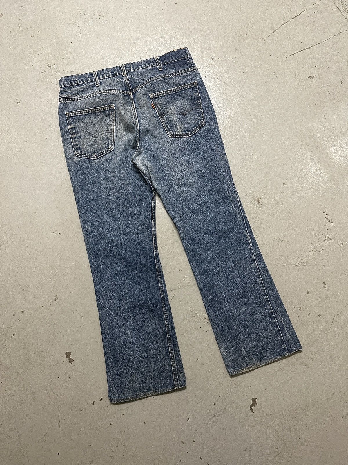 Levi's Vintage Clothing flared orange tab levi denim Size US 34 / EU 50 - 4 Thumbnail