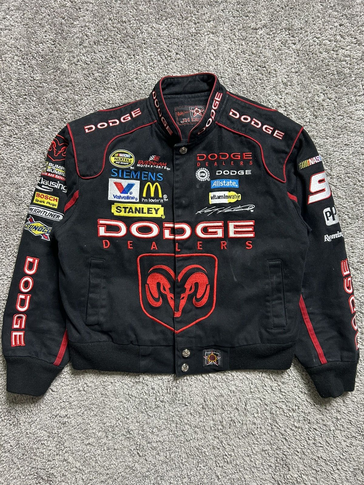 Jeff Hamilton Vintage Jeff Hamilton Dodge Patches Kids Racing Jacket Size US XS / EU 42 / 0 - 1 Thumbnail