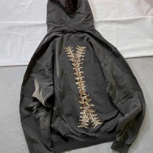 Japanese Brand × Vintage Punk Zip Up Hoodie Gothic Style Skeleton Size US M / EU 48-50 / 2 - 4 Thumbnail