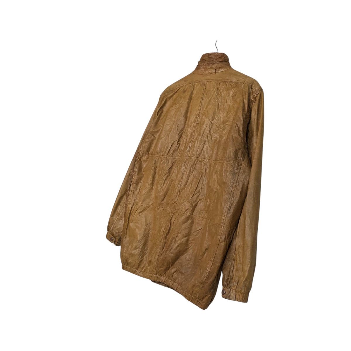 Japanese Brand × Vintage 📌Vintage Biker Leather Jacket Bleriot Size US L / EU 52-54 / 3 - 11 Thumbnail