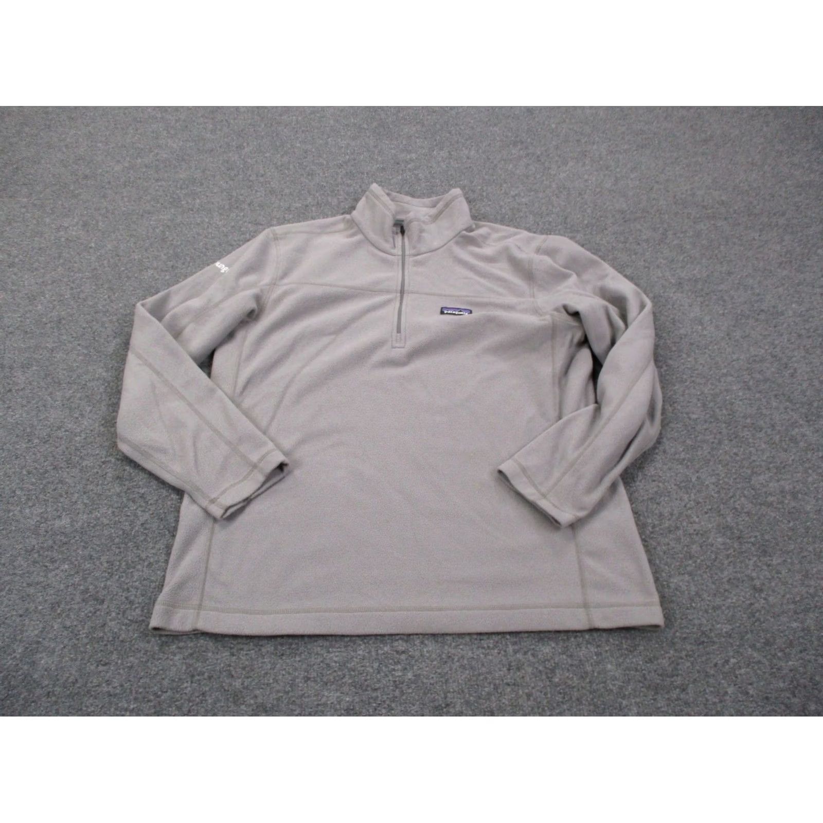 Patagonia Patagonia Jacket Mens L Gray Fleece Windbreaker Zip Pockets 1/4 Thermal Outdoor Hiking Casual Spring Fall Winter Size US L / EU 52-54 / 3 - 2 Thumbnail