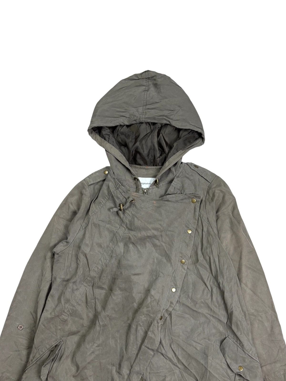 Le Grande Bleu (L.G.B.) 2000s Alphabet's - Avant Garde Hooded Jacket Size US M / EU 48-50 / 2 - 6 Thumbnail