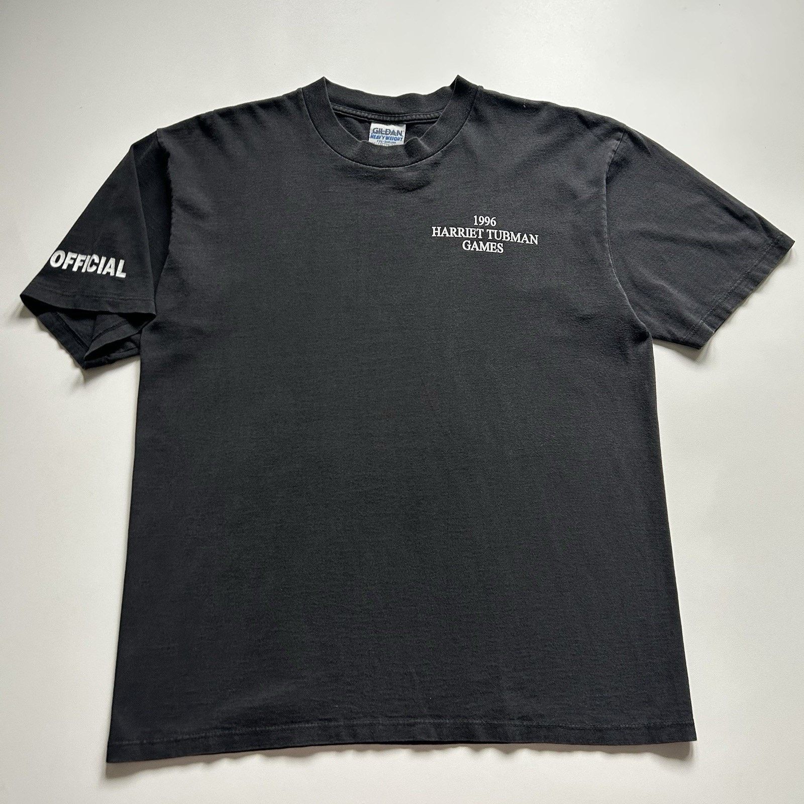 Gildan Vintage Harriet Tubman T Shirt Large 90s Black History Faded Size US L / EU 52-54 / 3 - 1 Thumbnail