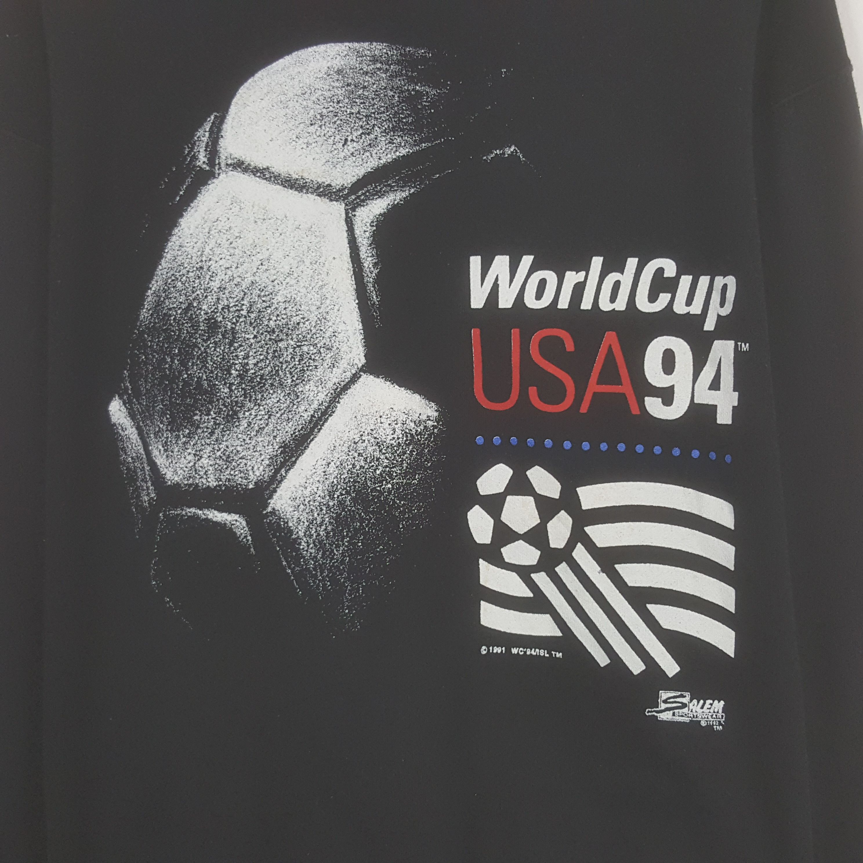 Salem Sportswear × Vintage Vintage World Cup USA 94 Sweatshirt Size US L / EU 52-54 / 3 - 2 Thumbnail
