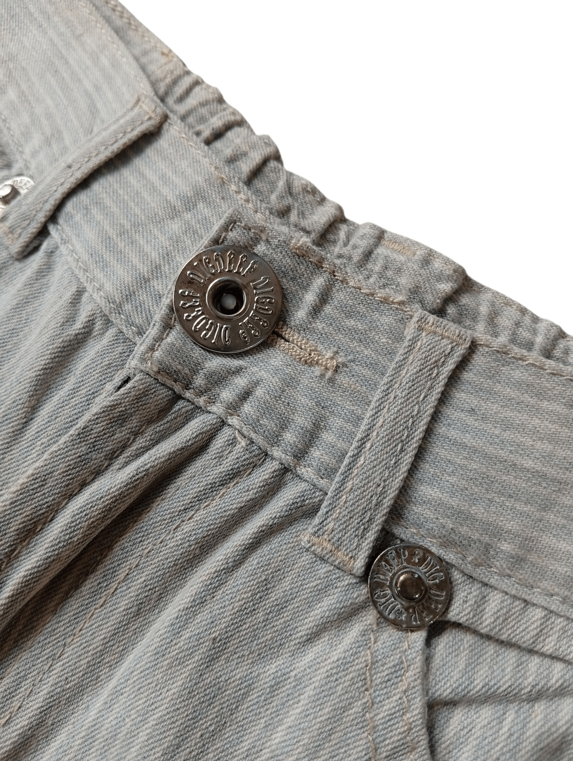 Japanese Brand Dig Deep japan distressed stripe short pants Size US 30 / EU 46 - 6 Thumbnail