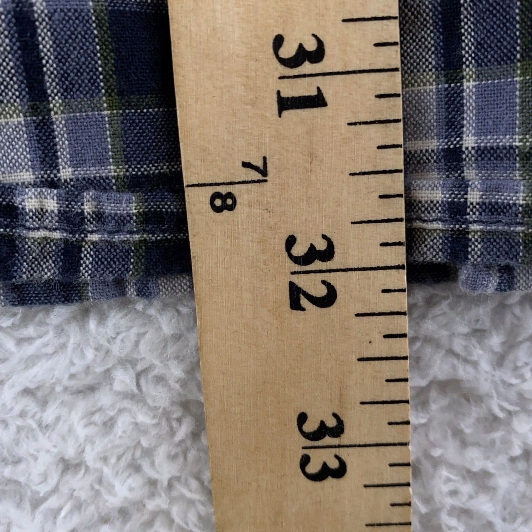 Carhartt Carhartt Shirt Mens XL Blue Plaid Short Sleeve Button Down Relaxed Fit Cotton Size US XL / EU 56 / 4 - 6 Thumbnail