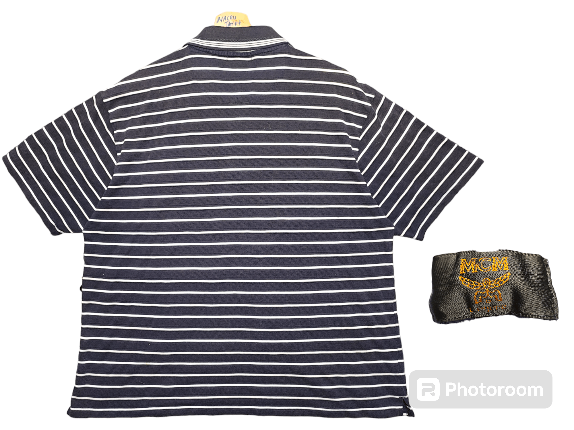 MCM Vintage 90s Pocket Polo Tshirt by MCM Size US L / EU 52-54 / 3 - 2 Thumbnail