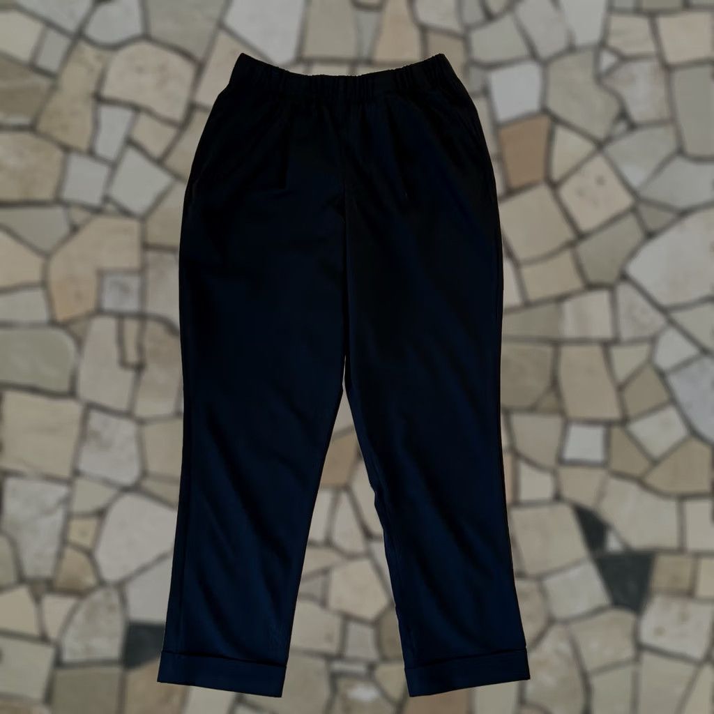 Varley Varley Women’s Pants Slim Tapered Cuff Ankle High Rise Black Small Size 28" / US 6 / IT 42 - 1 Thumbnail