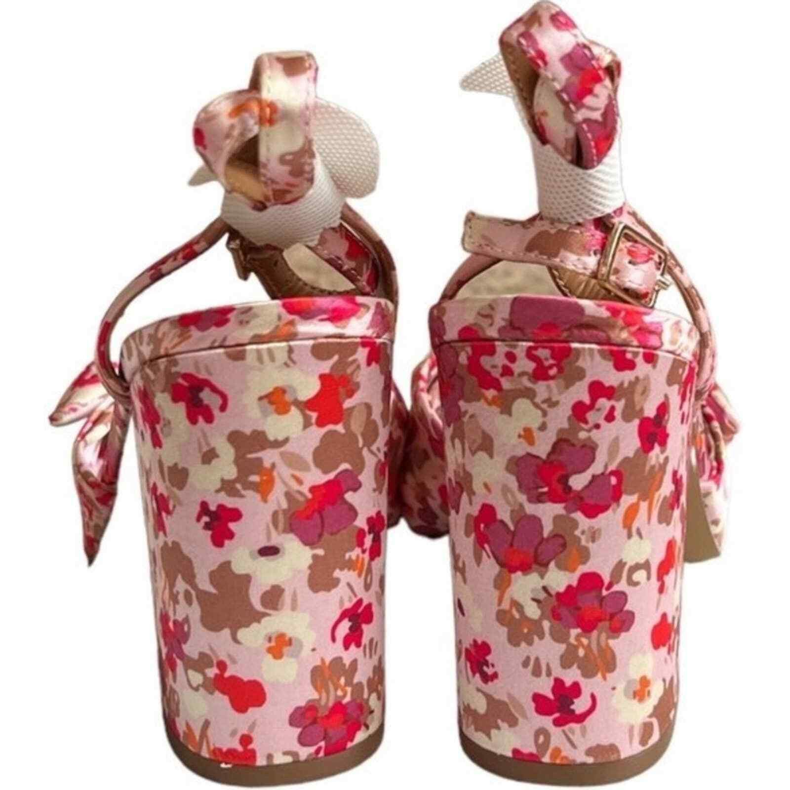 J.Crew J.CREW Floral Ditsy Printed Knotted Heeled Sandals, US7.5 Size US 7.5 / IT 37.5 - 6 Thumbnail