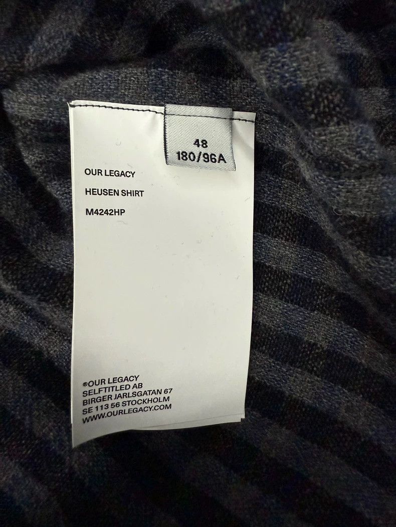 Our Legacy Our Legacy Wool cardigan shirt Size US M / EU 48-50 / 2 - 5 Thumbnail