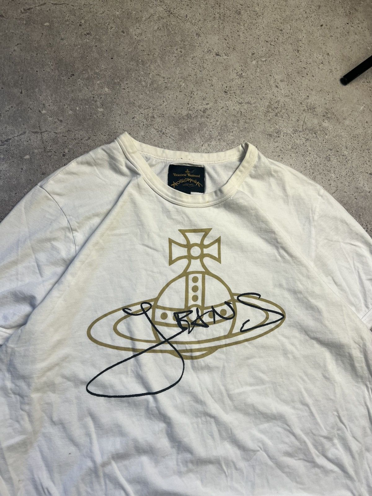 Vivienne Westwood Vintage Vivienne Westwood big logo t-shirt Size US XL / EU 56 / 4 - 3 Thumbnail