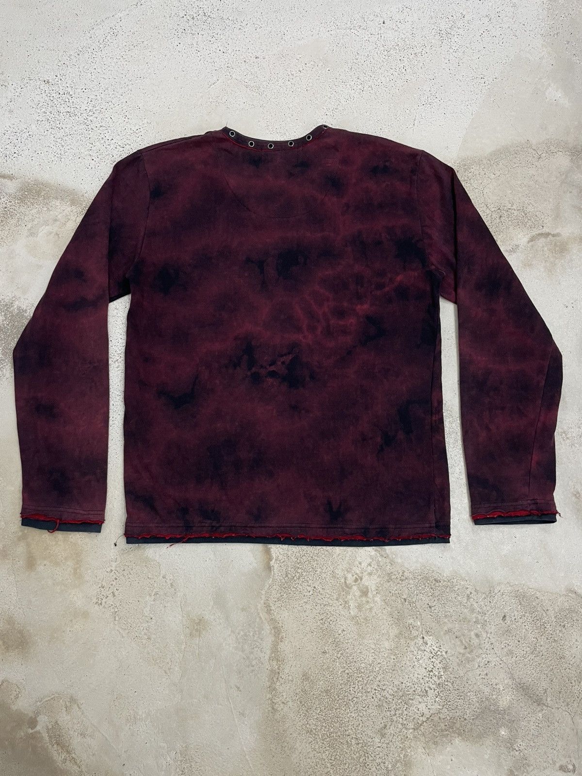 Affliction Bernings Sho Affliction Layer Y2K Gothic Bleach Effect Tee Size US L / EU 52-54 / 3 - 14 Thumbnail
