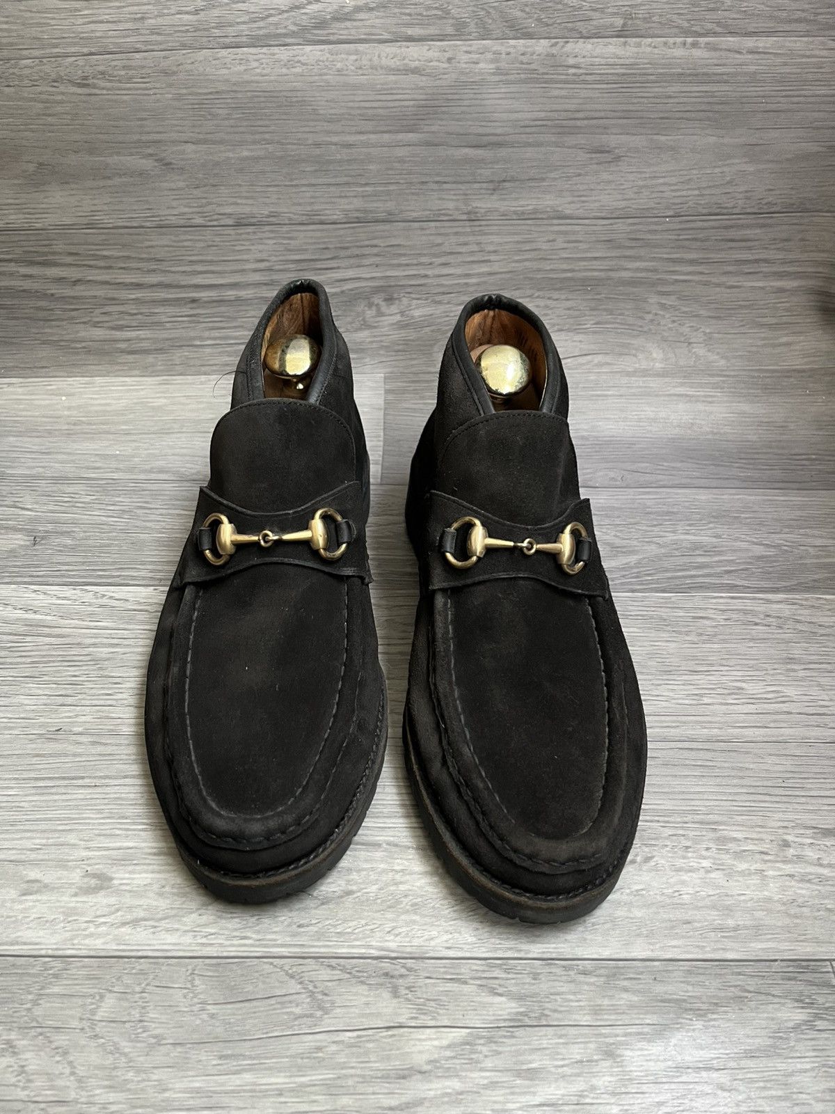 Gucci Gucci horsebit tomford era chukka suede boots Size US 10.5 / EU 43-44 - 3 Thumbnail