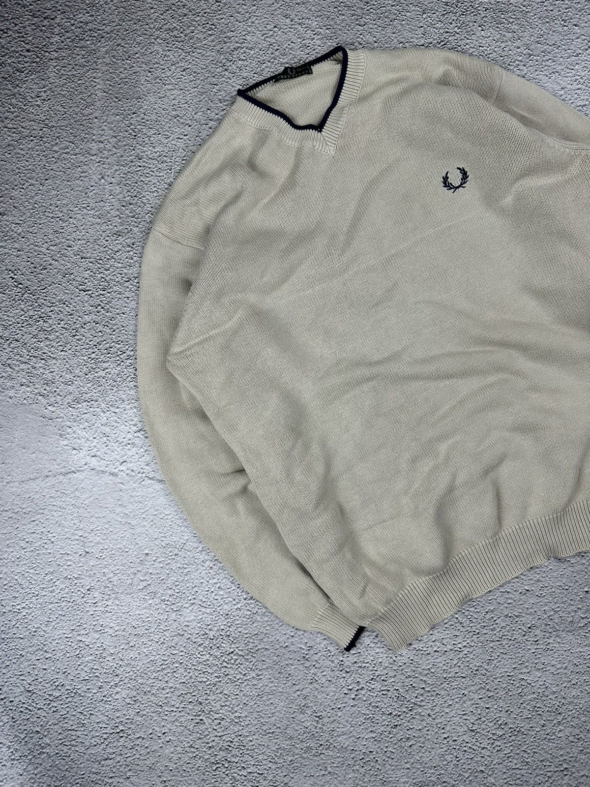 Fred Perry Vintage Fred Perry Knitwear Sweater Rare 90s Striped Y2K Size US M / EU 48-50 / 2 - 3 Thumbnail