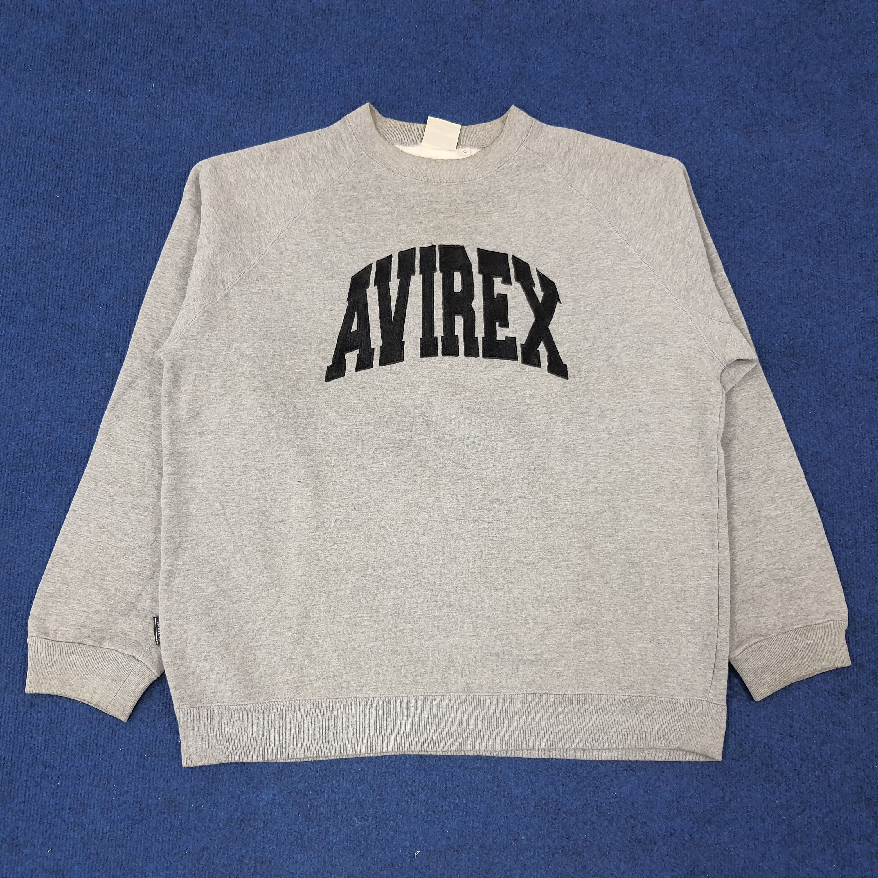 Avirex × Vintage Vintage Avirex U.S.A Spell Out Sweatshirt C222N26 Size US L / EU 52-54 / 3 - 1 Thumbnail