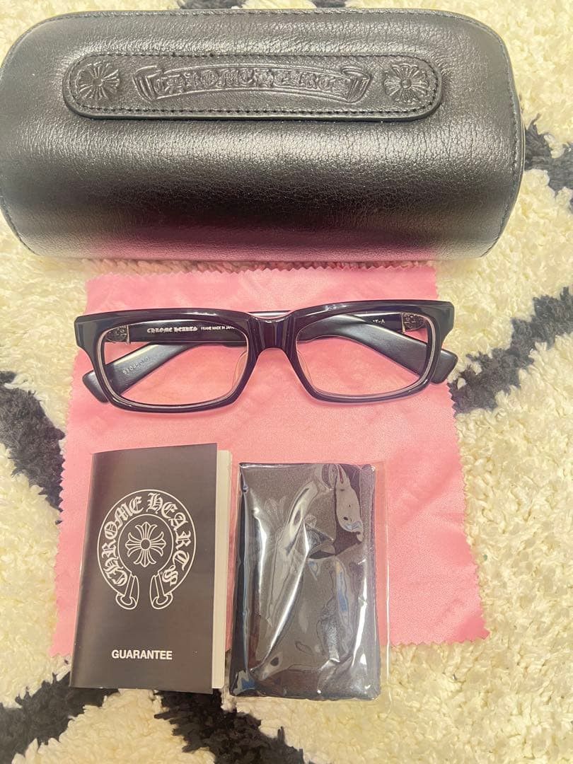 Chrome Hearts CHROME HEARTS SPLAT-A Eyeglasses Black Size ONE SIZE - 1 Thumbnail