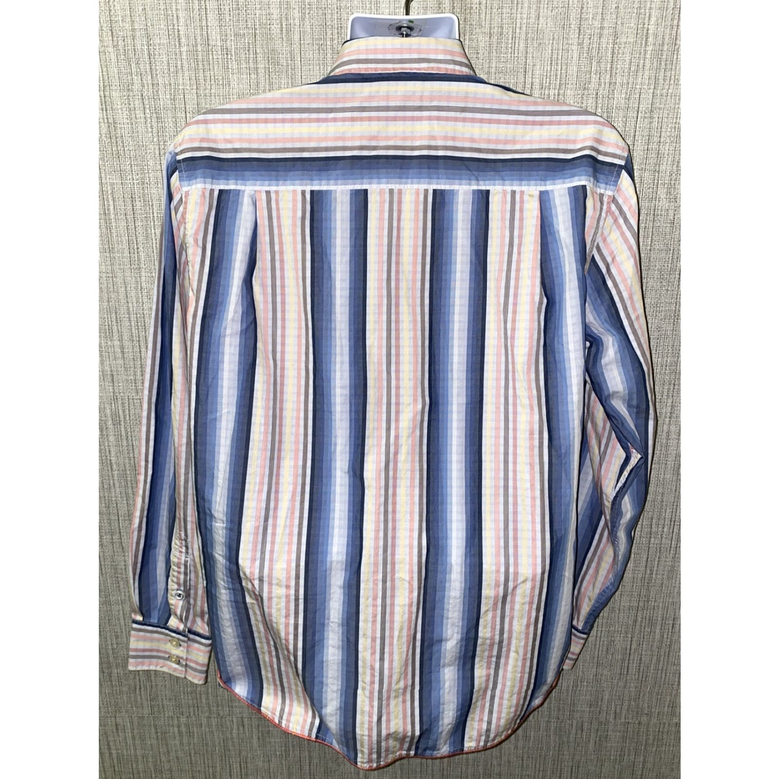 Tommy Bahama Tommy Bahama Shirt Mens Long Sleeve Button Up Multicolor Striped Size L Size US L / EU 52-54 / 3 - 5 Thumbnail