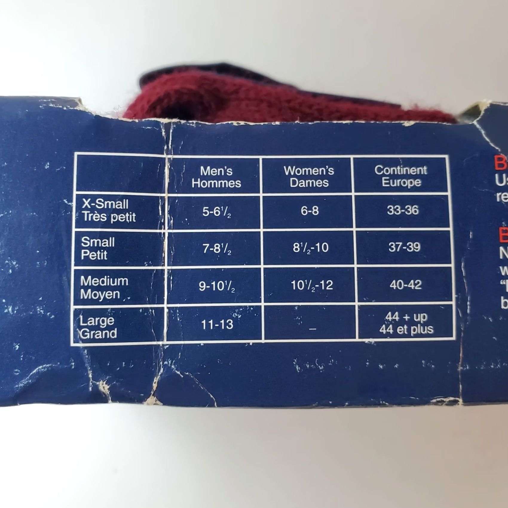 Vintage NEW Nordic Gear Lectra Sox Mens Sz Large Battery Heated Socks Gray Maroon Winter Size ONE SIZE - 6 Thumbnail