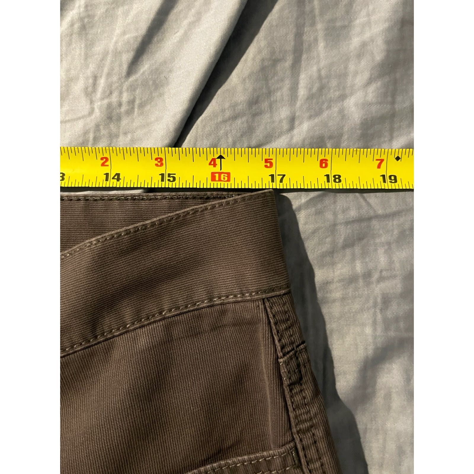 johnnie-O johnnie-O Mens West Coast Prep Casual Chino Pants 34x34 Brown 014 Phantom Regular Inseam 34 Front Flat Front Zip-fly Back Pockets Modern Vintage No Size US 34 / EU 50 - 6 Thumbnail