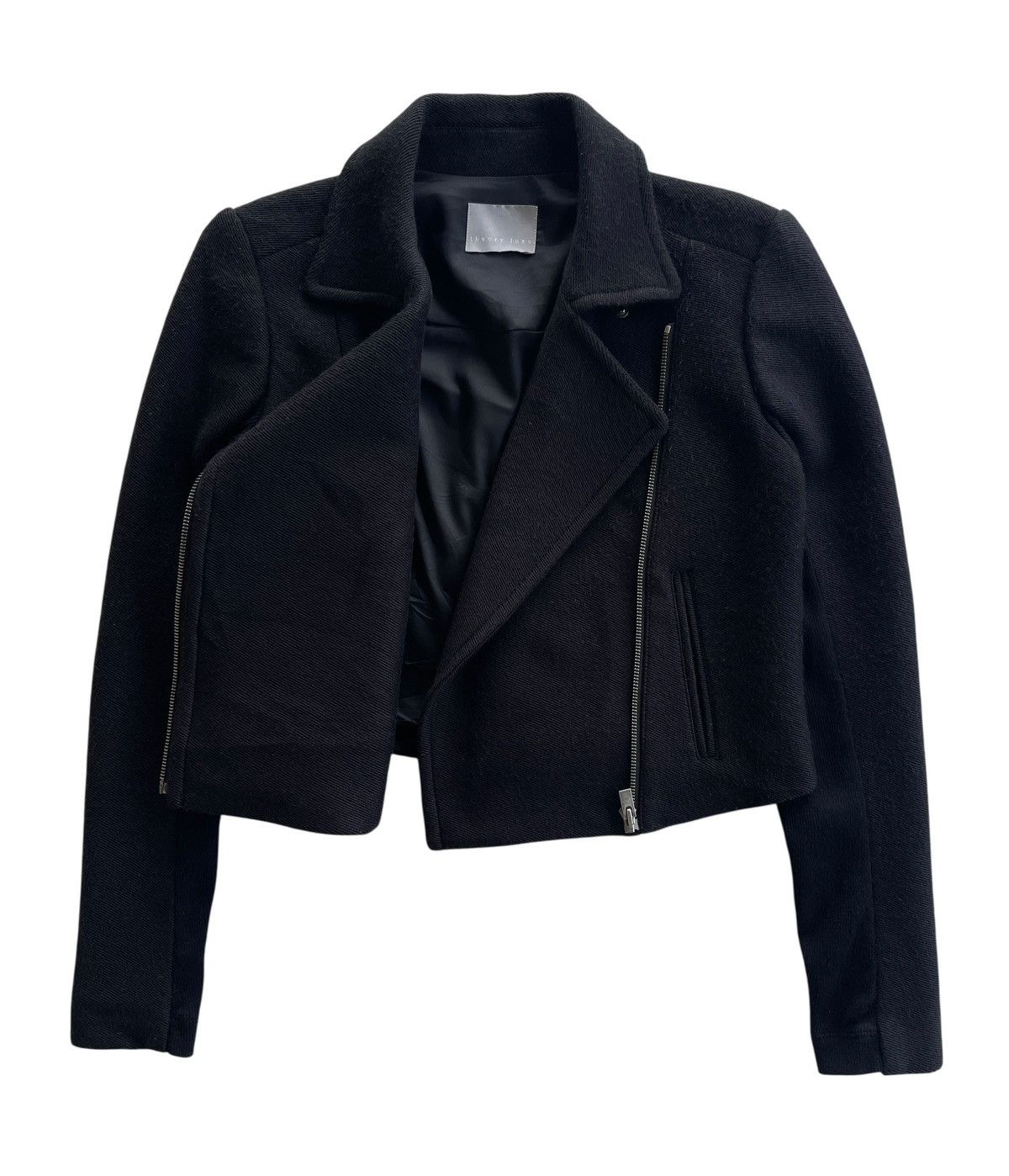 Theory Asymmetrical Biker Jacket Size S / US 4 / IT 40 - 2 Thumbnail