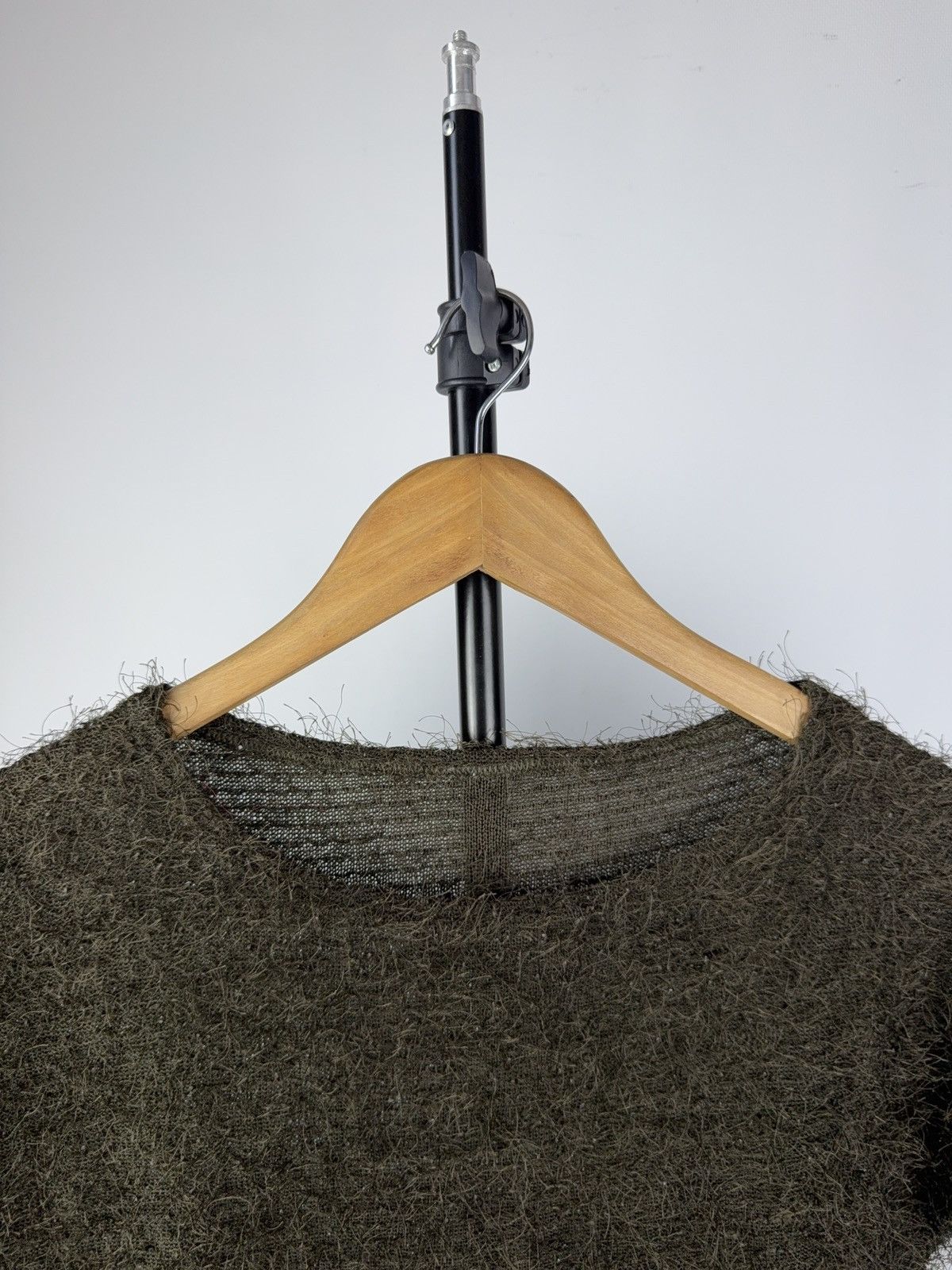 Japanese Brand Vintage Retro Japanese style Mohair Fuzzy Sweater / T shirt Size M / US 6-8 / IT 42-44 - 3 Thumbnail