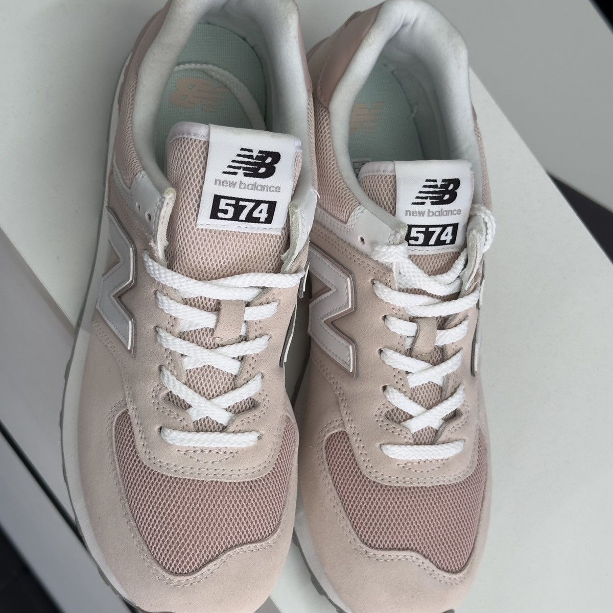 New Balance New Balance 574 U574FPP Pink Size US 9 / IT 39 - 8 Thumbnail