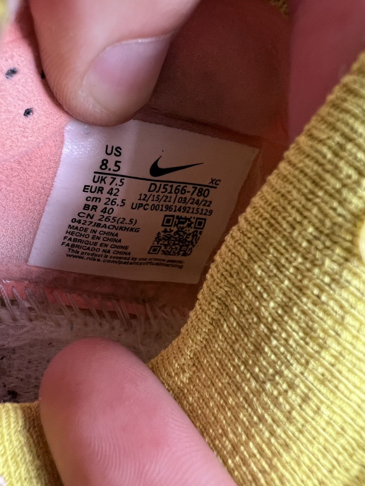 Nike × Vintage Nike Air Zoom Mercurial Vapor 15 Elite FG Orange Size US 8.5 / EU 41-42 - 4 Thumbnail