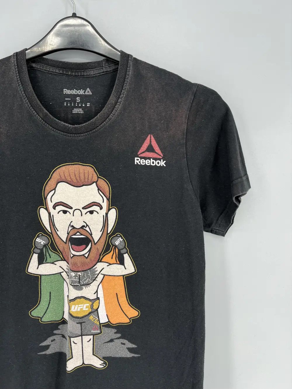 Reebok Vintage Y2K Reebok Conor McGregor Streetwear T- Shirt Size US S / EU 44-46 / 1 - 7 Thumbnail