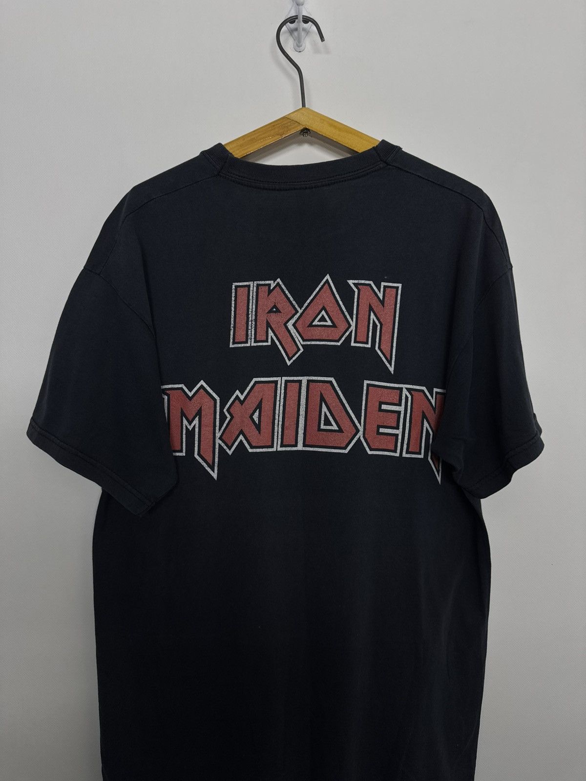 Iron Maiden Vintage 1989 Iron Maiden Eddie Crunch Black T-shirt Size US M / EU 48-50 / 2 - 4 Thumbnail