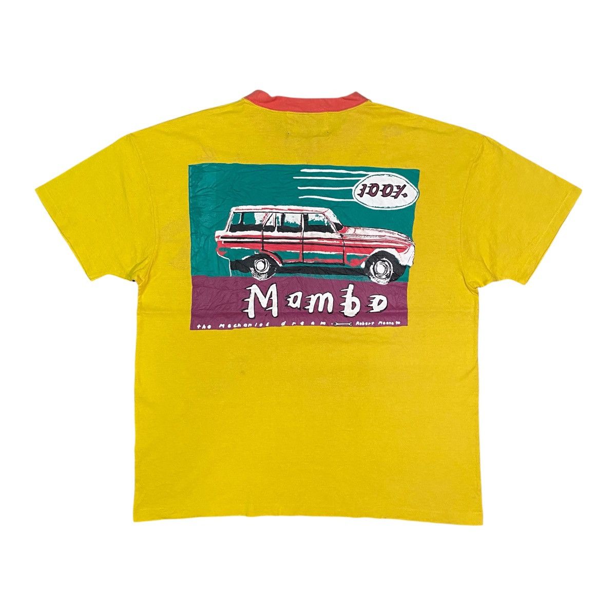 Mambo Vintage 90’s Mambo Mechanics Artwork Robert Moone Tee Size US L / EU 52-54 / 3 - 1 Thumbnail