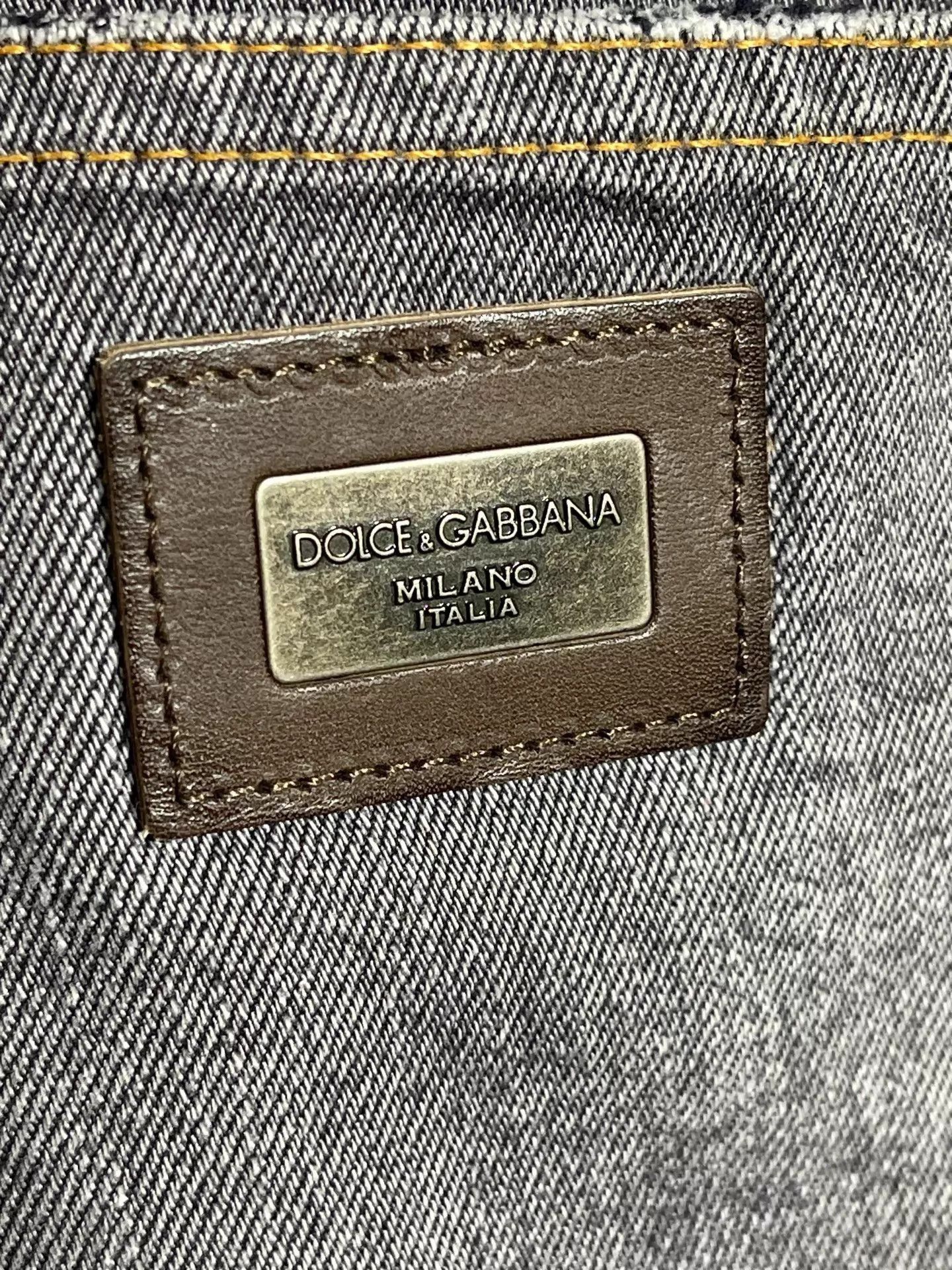 Dolce & Gabbana Gray Distressed Denim Jeans Size 30 Size US 26 / EU 42 - 6 Thumbnail
