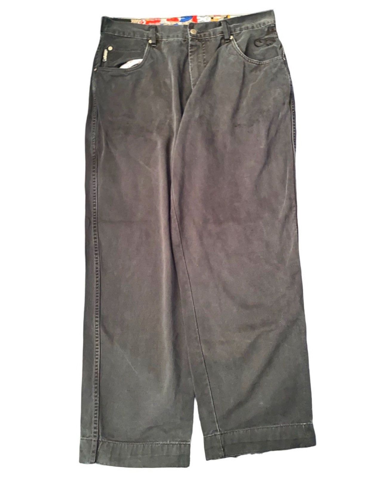 Vintage SCHOOL OF HARD KNOCKS VINTAGE BAGGY JEANS Size US 36 / EU 52 - 2 Thumbnail