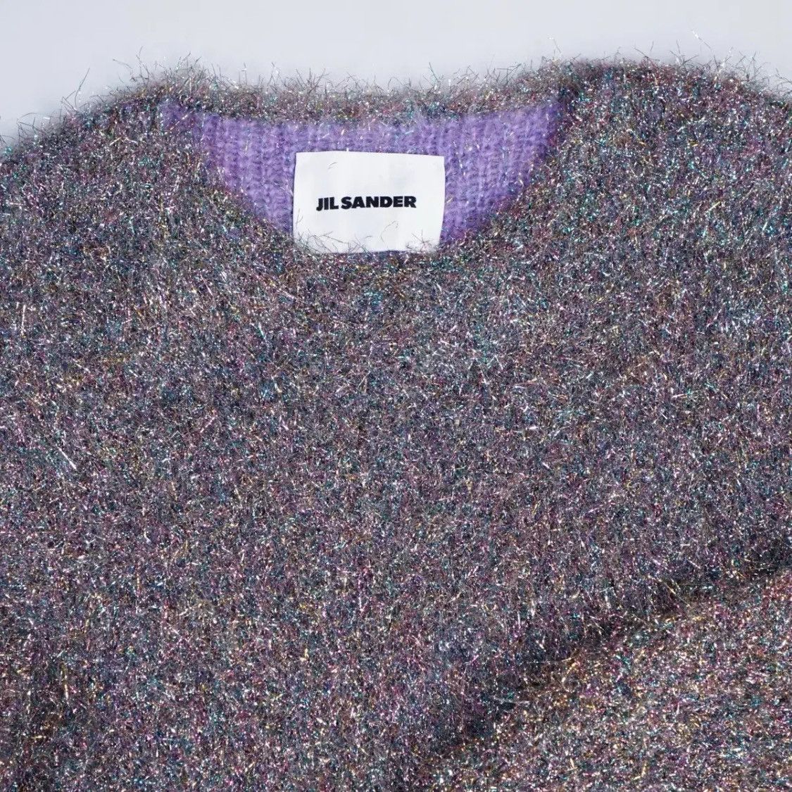 Jil Sander Jil Sander Shaggy Multicolor Lurex Knit Sweater Size US M / EU 48-50 / 2 - 5 Thumbnail
