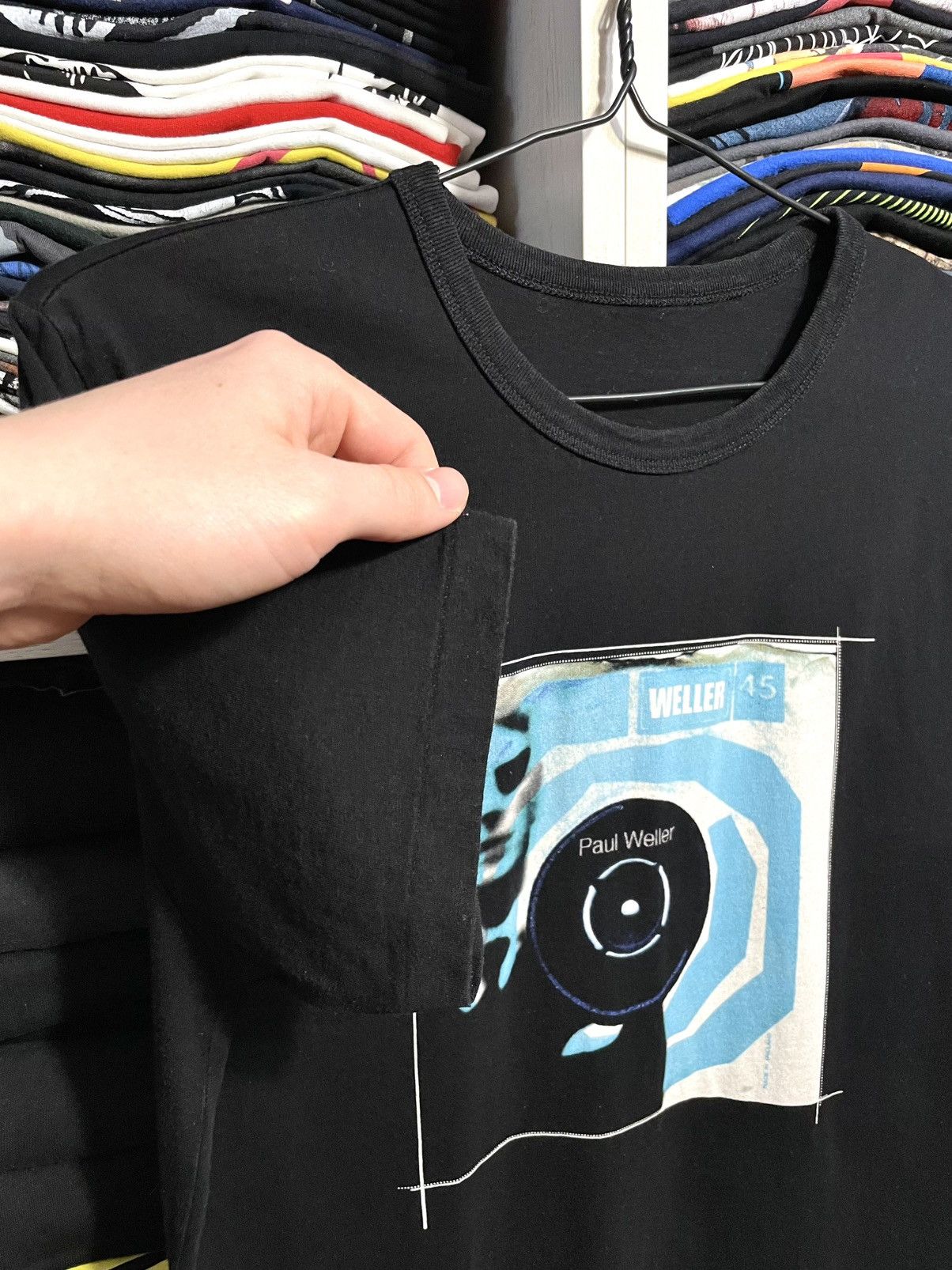 Band Tees Vintage 90s Paul Weller The Jam Single Stitch Band T-Shirt Size US M / EU 48-50 / 2 - 2 Thumbnail