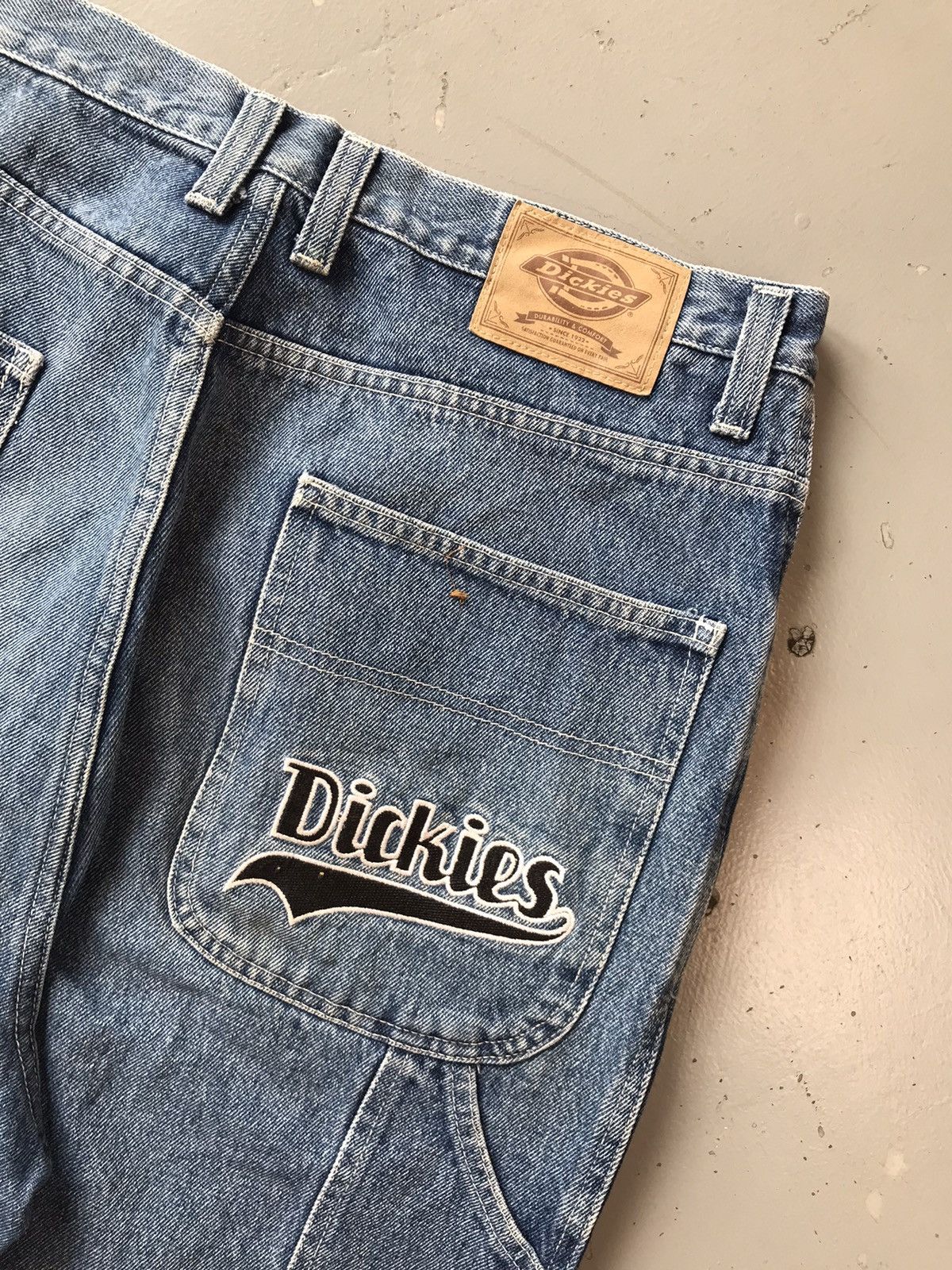 Dickies × Vintage Vintage dickies big daddy embroidered denim Size US 36 / EU 52 - 11 Thumbnail