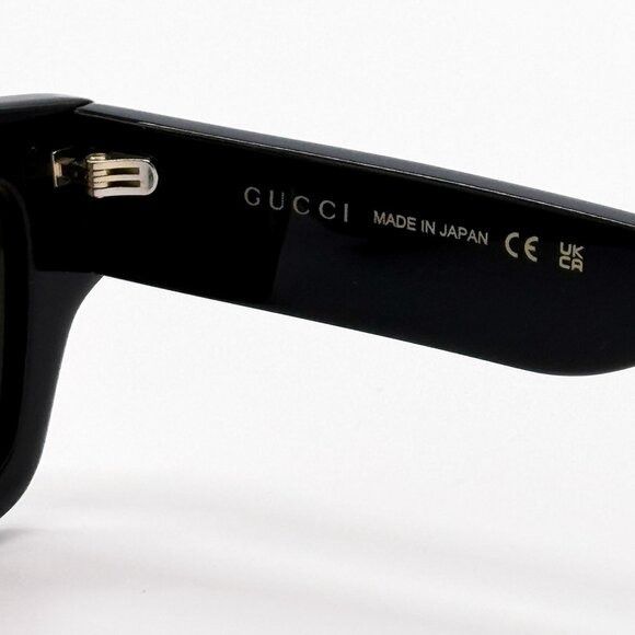 Gucci NEW GUCCI SUNGLASSES GG1301S 004 BLACK MEN EYEWEAR Size ONE SIZE - 9 Thumbnail