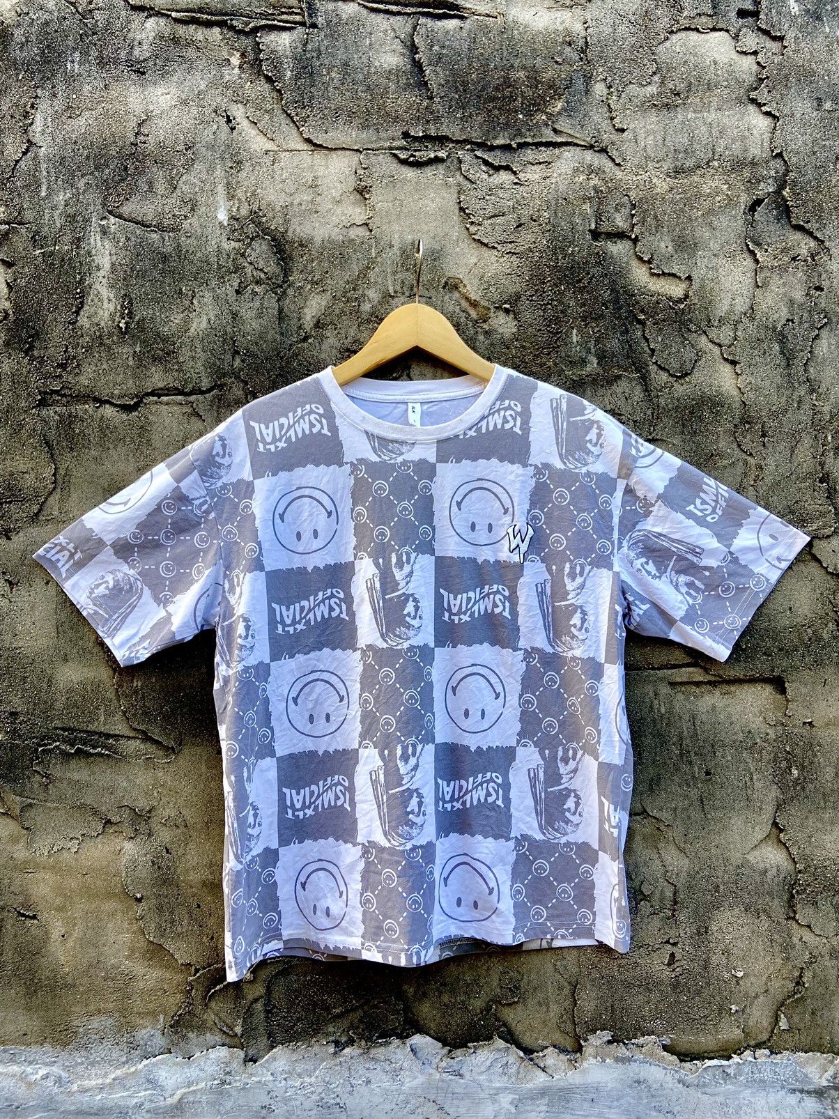 Hysteric Glamour × Japanese Brand SLK women & smile full print boxy t-shirt Size US L / EU 52-54 / 3 - 1 Thumbnail