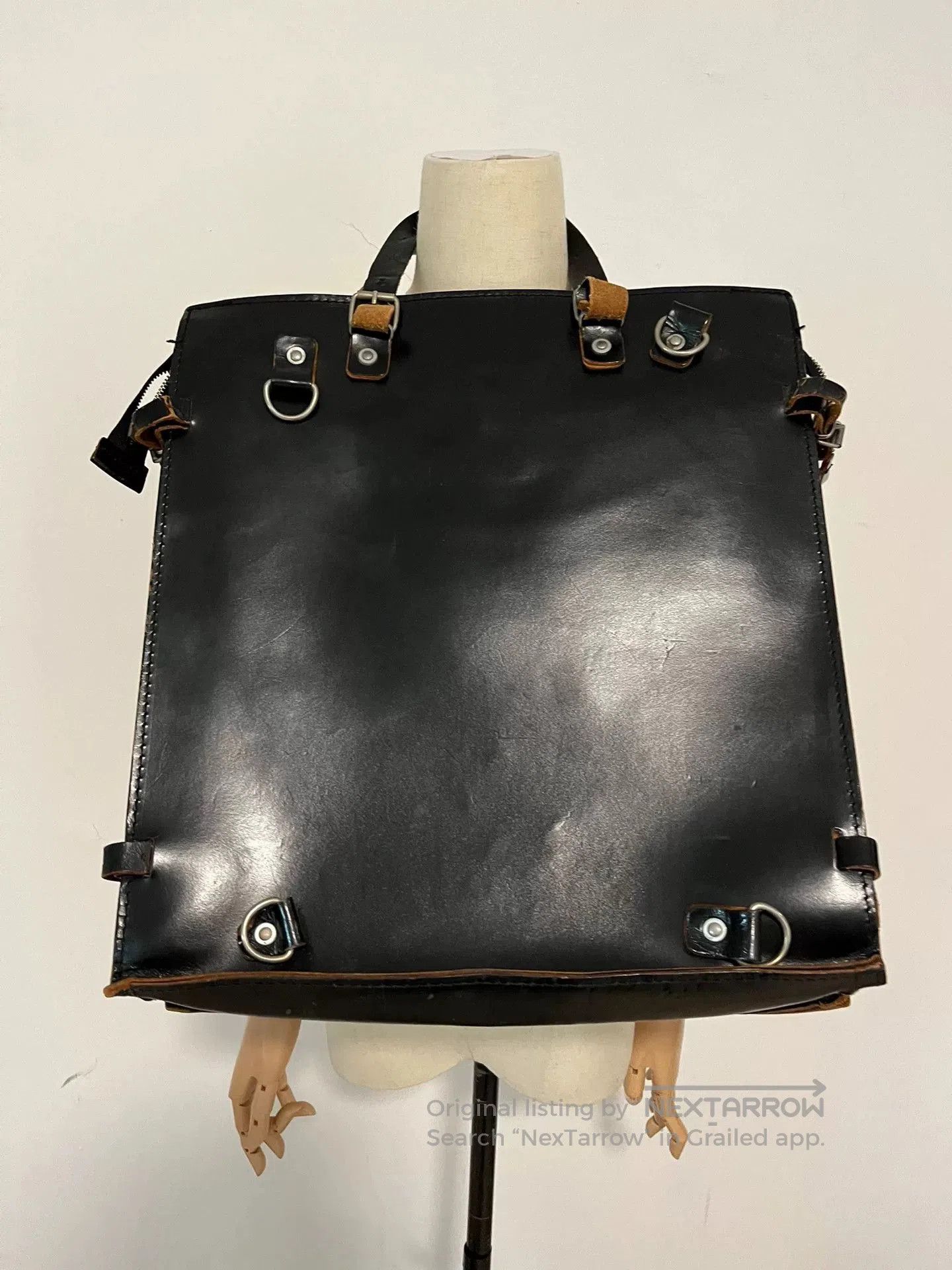 Lieve Van Gorp Lieve Van Gorp Square Leather Handbag. Size ONE SIZE - 4 Thumbnail