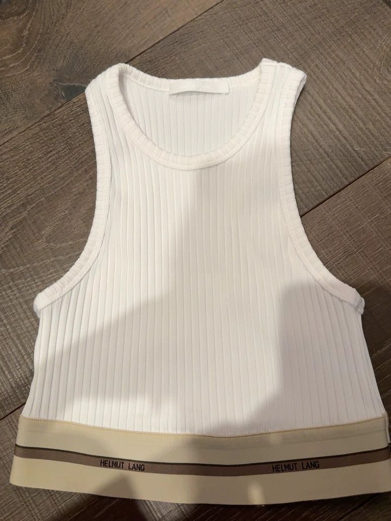 Helmut Lang HELMUT LANG Short vest with suspenders Size S / US 4 / IT 40 - 2 Thumbnail
