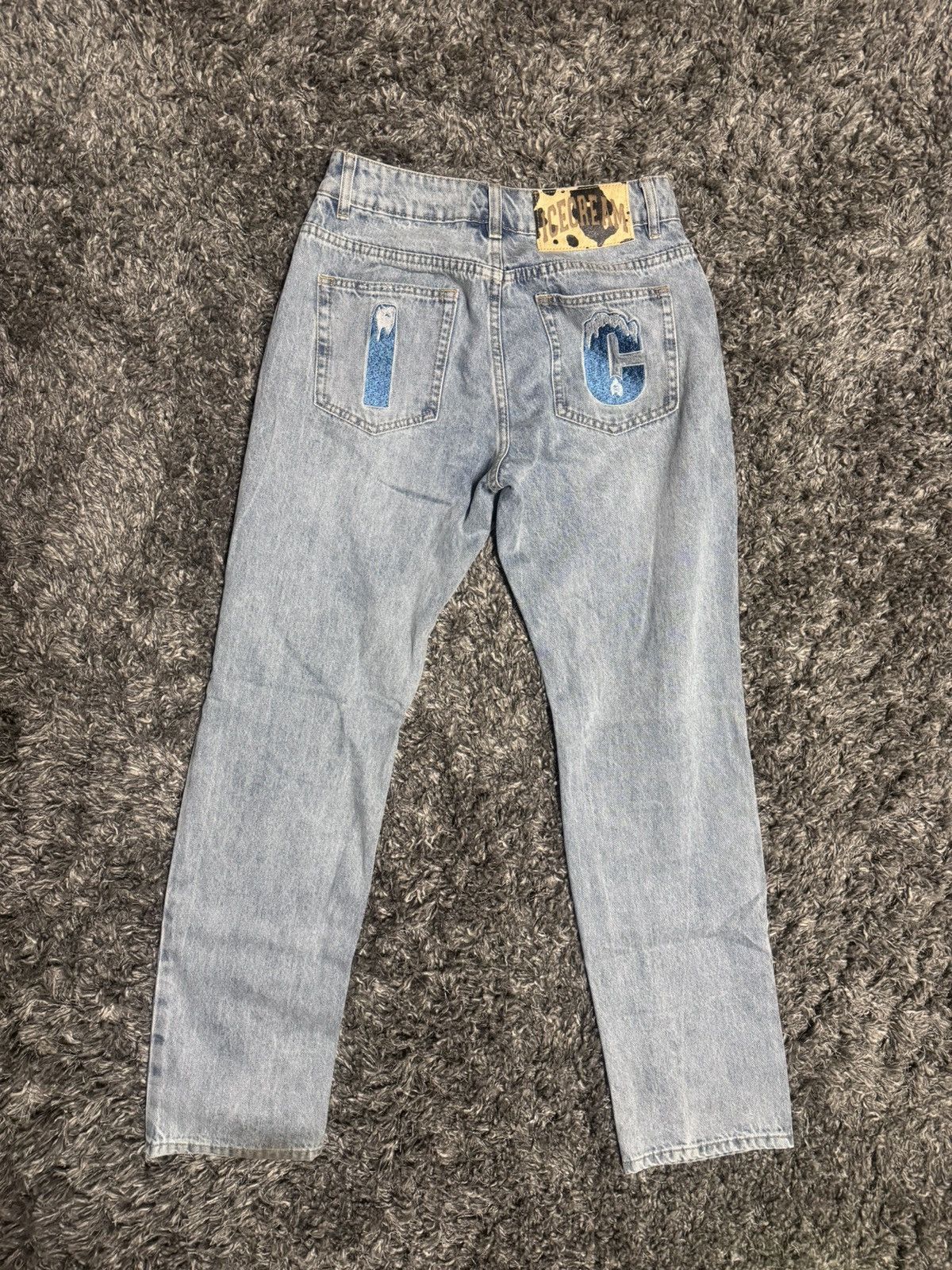 Billionaire Boys Club Icecream Blue Running Dog Jeans Size US 28 / EU 44 - 7 Thumbnail