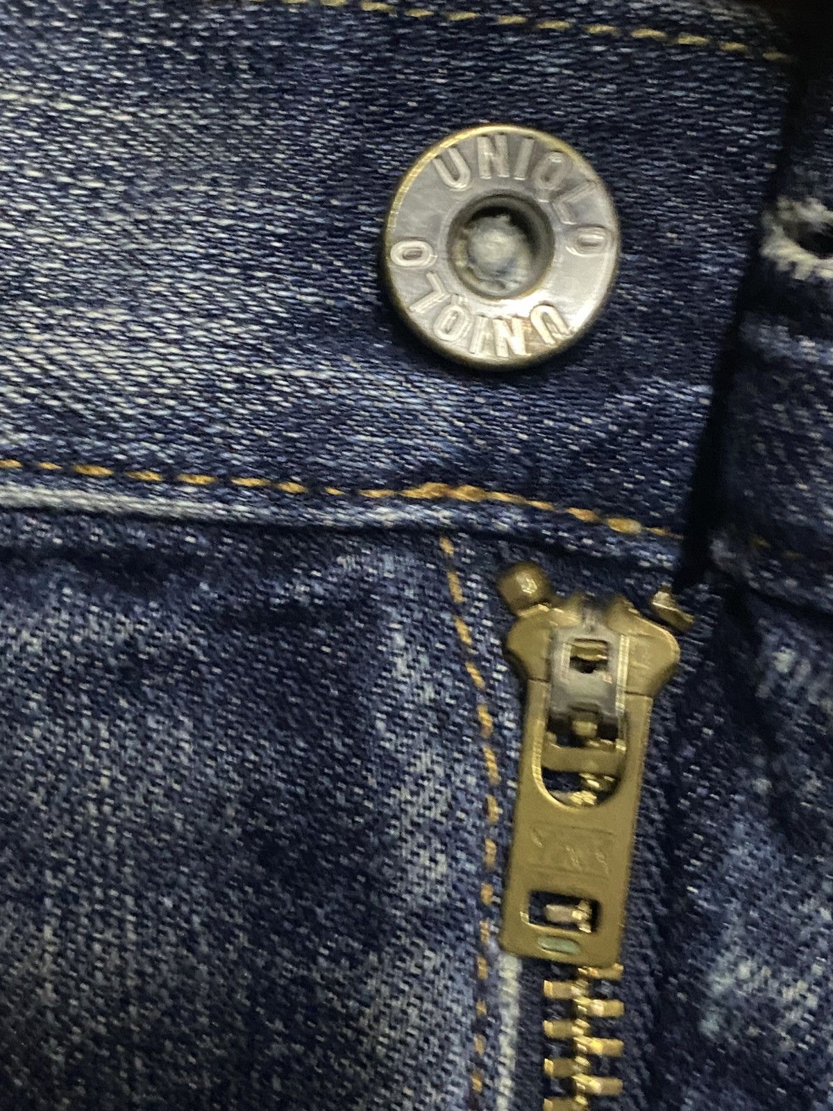 Undercover × Uniqlo Vintage Uniqlo Selvedge Grunge Faded Wash Distressed Jeans Size US 34 / EU 50 - 15 Thumbnail