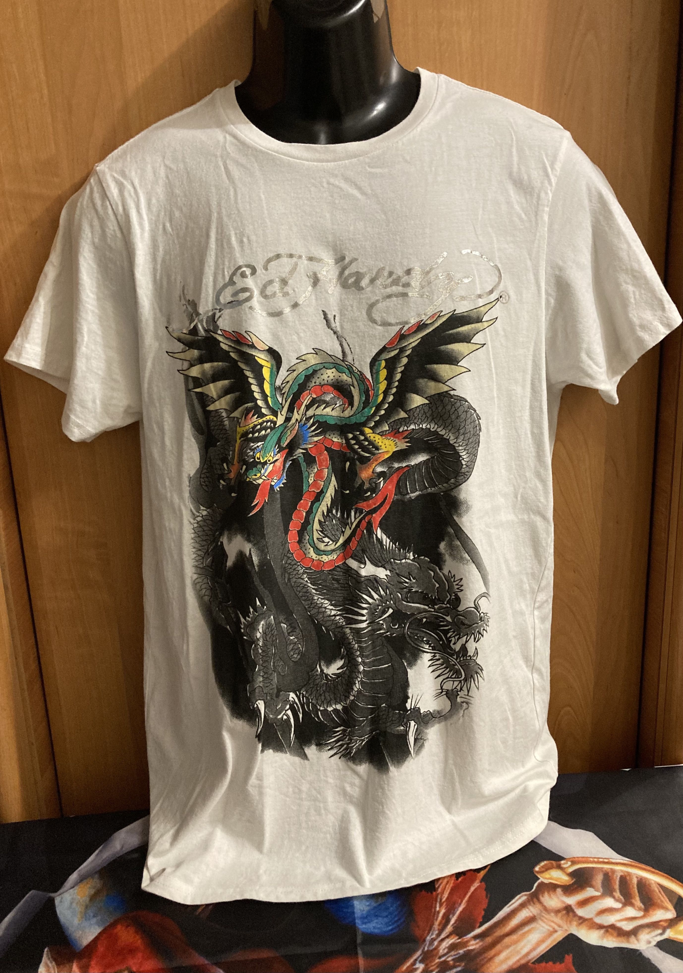 Christian Audigier Ed Hardy by Christian Audigier Big Dragon Size US M / EU 48-50 / 2 - 1 Thumbnail