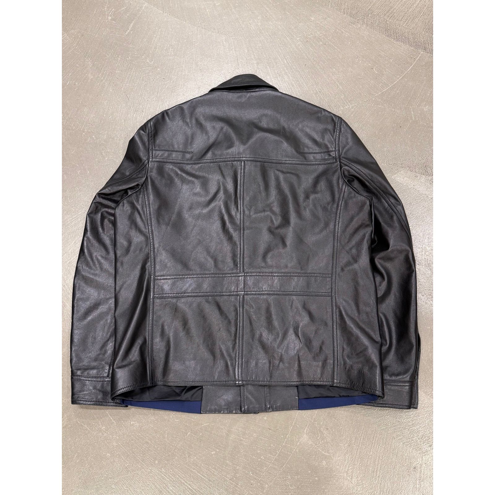Dior 2010s Dior hybrid varsity leather jacket Size US L / EU 52-54 / 3 - 7 Thumbnail