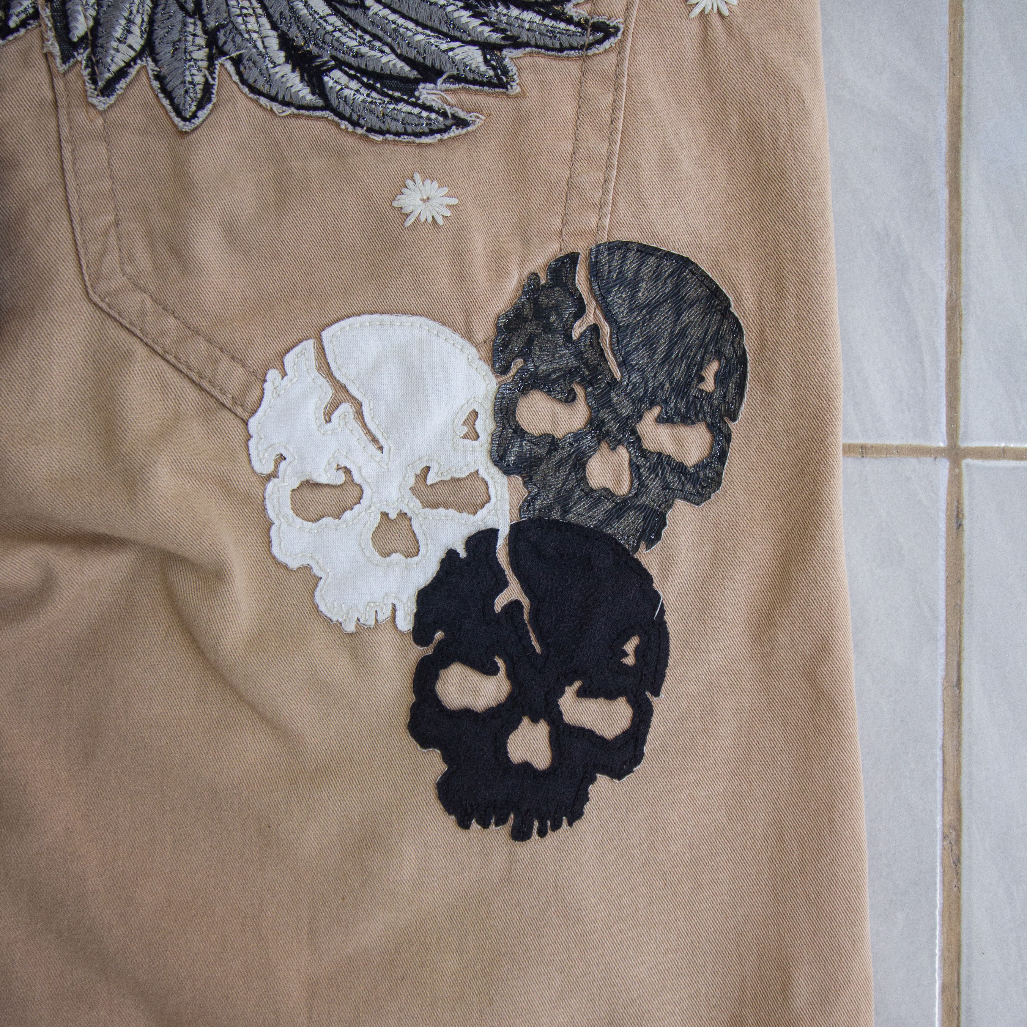 Japanese Brand Red Pepper Wings and Skulls Size US 34 / EU 50 - 5 Thumbnail