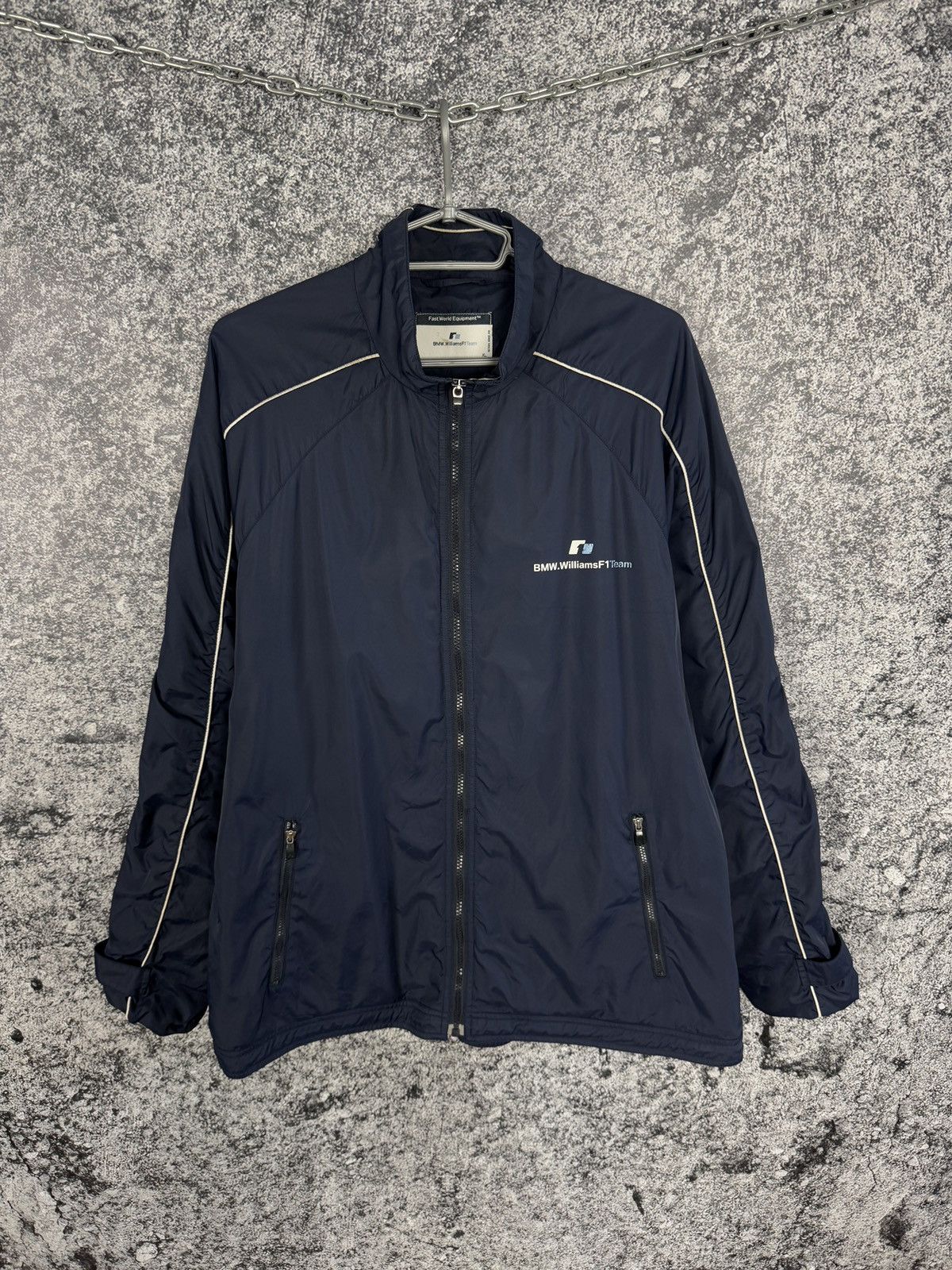 BMW BMW Williams F1 Team Nylon Racing Jacket Vintage Moto XL Size US XL / EU 56 / 4 - 2 Thumbnail