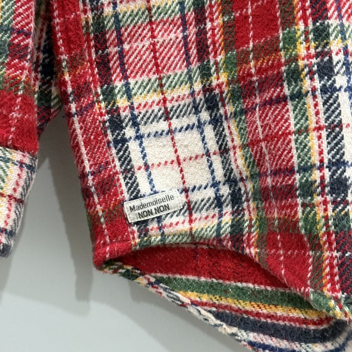 Designer Mademoiselle NON NON Flannel Shirt Size US M / EU 48-50 / 2 - 2 Thumbnail