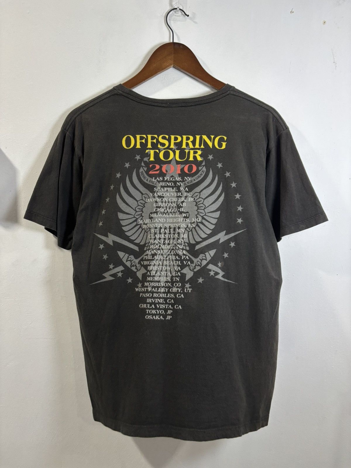 Band Tees × Vintage The Offspring Tour 2010 Tshirt Size US L / EU 52-54 / 3 - 2 Thumbnail