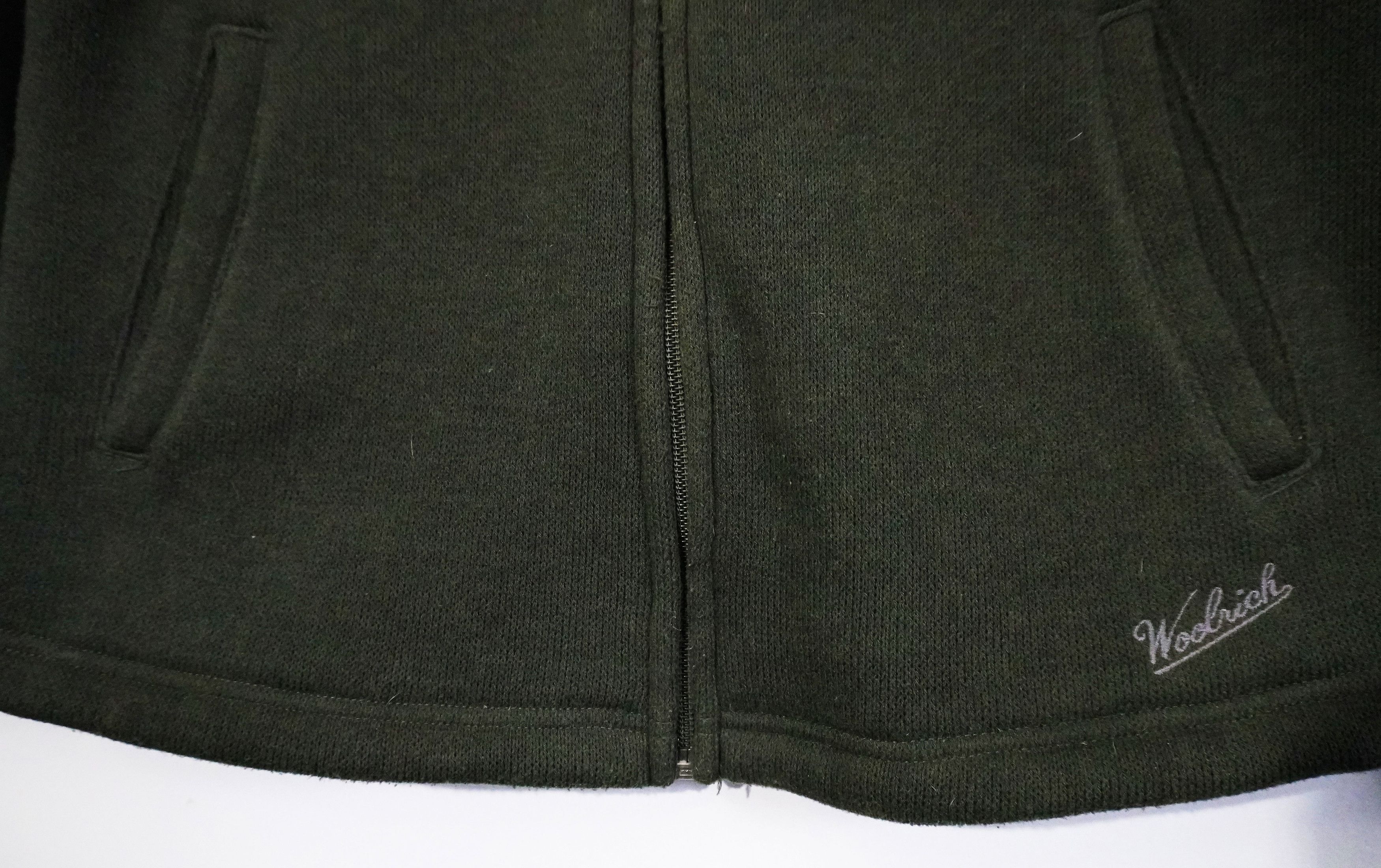 Woolrich Woolen Mills Woolrich Jacket Dark Green Wool Blend Full Zip Women's M Size M / US 6-8 / IT 42-44 - 4 Thumbnail