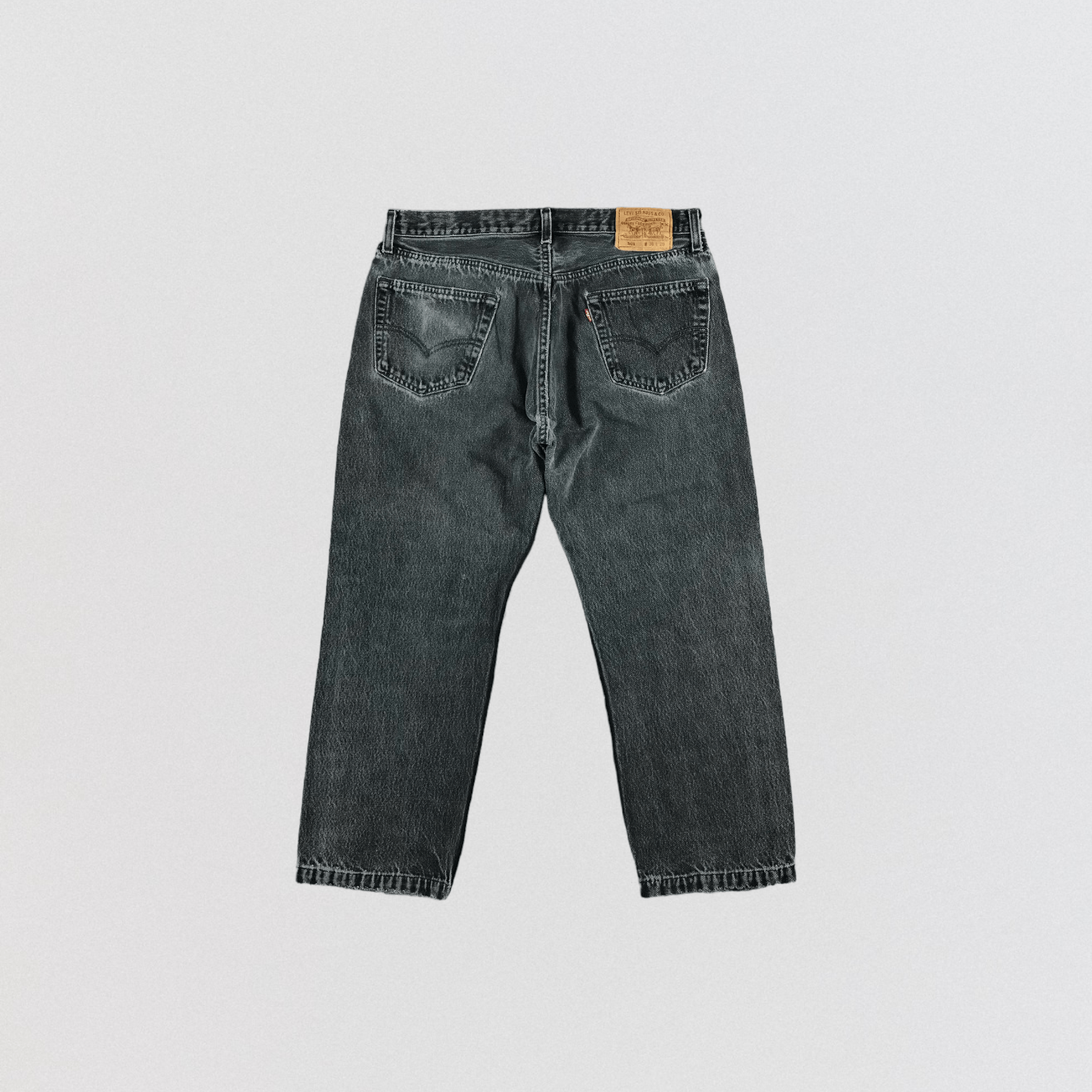 Levi's × Vintage 90s Vintage Levis 501 Earth Tone Jeans-JM2357 Size US 35 - 2 Thumbnail